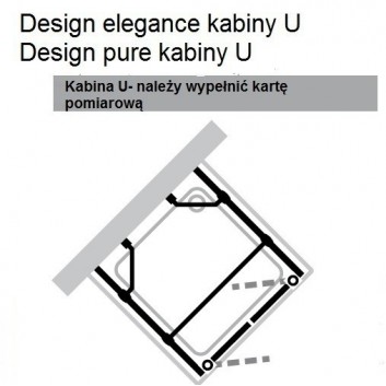 Двери для душа Huppe Design 501 - складные, szer. 800 mm- sanitbuy.pl