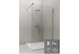Стенка Radaway Euphoria Walk-in V 90, хром, стекло прозрачное