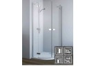 Кабина Radaway Fuenta New PDD 90x90 cm, хром, стекло прозрачное EasyClean