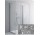 Двери для стенки Radaway Fuenta New KDJ+S 120 cm, хром, стекло прозрачное EasyClean, 384024-01-01L