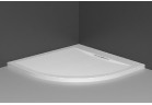 Поддон из конгломерата Radaway Giaros A 90x90 cm, półokragły
