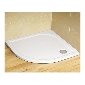 Brodzik Dolphi Radaway Delos A 90x90 cm półokrągły- sanitbuy.pl