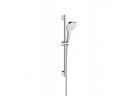 Душевой гарнитур Hansgrohe Croma Select E 1 jet 0,65 m, wielkość główki 110 mm, белый/хром