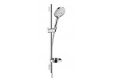 Душевой гарнитур Hansgrohe Raindance Select S 120 3jet / Unica'S Puro 0,65m, белый/хром