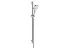 Душевой гарнитур Hansgrohe Croma Select E Multi 0,90 m, wielkość główki 110 mm, EcoSmart 9 l/min, белый/хром