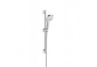 Душевой гарнитур Hansgrohe Croma Select E Multi 0,65 m, wielkość główki 110 mm, EcoSmart 9 l/min, белый/хром