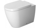 Раковина Duravit ME by Starck hygieneglaze 37x60 cm, напольный перелив горизонтальный