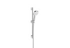 Душевой гарнитур Hansgrohe Croma Select E 1jet 90 cm, wielkość główki prysznicowej 11 cm, EcoSmart 9 l/min, белый/хром
