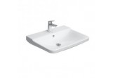 Раковина Duravit P3 Comforts 65x50 cm, с одним отверстием na baterię с плёнкой WonderGliss