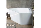 Ванна акриловая Duravit Paiova 177x130 cm угловая левая с встраиваемым корпусом