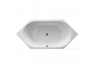 Ванна Duravit D-CODE шестиугольная, 190x90 cm