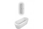 Ванна Villeroy&Boch Loop&Friends Oval 180X80 cm с корпусом, акриловая, белый Alpin