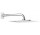 Душевой гарнитур Grohe Rainshower® F-Series 10", 254 mm x 254 mm, держатель: 286 mm, хром, ogranicznik przepływu