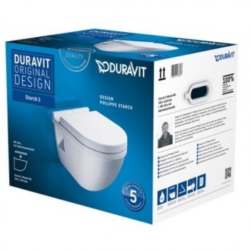 Подвесной унитаз Duravit Starck 3 - sanitbuy.pl