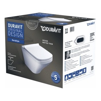 Miska Duravit DuraStyle wisząca, 37 x 54 cm- sanitbuy.pl