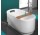 Ванна плавно напольный Sanplast Ergo овальная WOW-kpl/ER 80x180+ST31 плавно напольный 180x80 cm