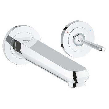 Bateria umywalkowa Grohe Eurodisc Joy ścienna, dł. 171 mm, 2-otworowa- sanitbuy.pl