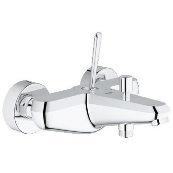 Bateria wannowa Grohe Eurodisc Joy ścienna, dł. 187 mm, chrom, jednouchwytowa- sanitbuy.pl