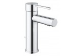 Смеситель для раковины Grohe Essence напольный, wys. 208 mm, хром, на одно отверстие, kąt obrotu dźwigni 95°/0°