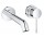 Смеситель для раковины на 2 отверстия Grohe Essence, скрытая - хром