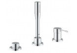 Bateria wannowa Grohe Essence stojąca, wys. 251 mm, chrom, 3-otworowa- sanitbuy.pl