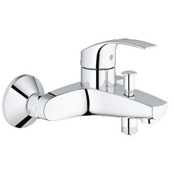 Bateria prysznicowa Grohe Eurosmart ścienna, dł. 183 mm, chrom, jednouchwytowa- sanitbuy.pl