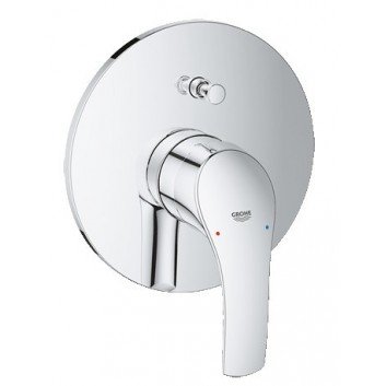 Bateria prysznicowa Grohe Eurosmart ścienna, chrom, jednouchwytowa- sanitbuy.pl