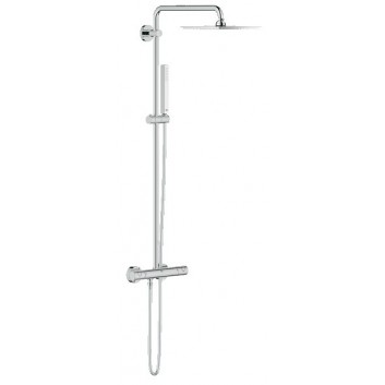 System prysznicowy GROHE Euphoria Cube XXL System 220 Rainshower Allure dł. ramienia 400 mm, chrom- sanitbuy.pl