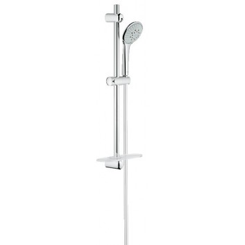 Zestaw prysznicowy GROHE Rainshower Classic 160 ścienny, dł. 600 - 900 mm, chrom, 4 strumienie- sanitbuy.pl