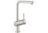 Смеситель кухонный GROHE Minta 1/2" напольный, wys. 332 mm, supersteel, однорычажный