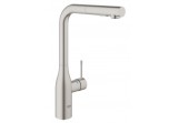 Смеситель кухонный GROHE Essence 1/2" напольный, wys. 348 mm, supersteel, однорычажный