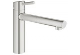 Смеситель кухонный GROHE Concetto 1/2" напольный, wys. 264 mm, supersteel, однорычажный