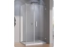 Двери одностворчатые с задней стенкой SanSwiss PUR PU31P правые, szer. do 1600, wys. do 2000, хром, przezroczysta, profil пристенный