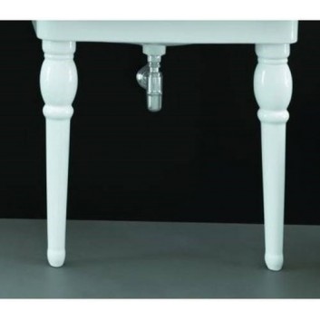 Umywalka Artceram Hermitage 112x63 cm, czarna- sanitbuy.pl