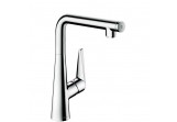 Смеситель кухонный однорычажный Hansgrohe Talis Select S напольный, wys. 339 mm, хром, obrotowa излив