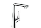 Смеситель кухонный однорычажный Hansgrohe Talis Select S напольный, wys. 339 mm, нержавеющая сталь, obrotowa излив
