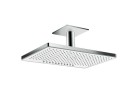 Верхний душ Hansgrohe Rainmaker Select 460 2jet монтаж на потолок, dł. 164 mm, белый/хром, EcoSmart