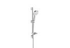 Душевой гарнитур Hansgrohe Croma Select E Vario 0,65 m, белый/хром, мыльница Casetta