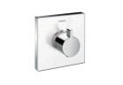 Смеситель термостатическая Hansgrohe ShowerSelect Glass скрытая, el. zewnętrzny, белый/хром, HighFlow 1-odbiornik