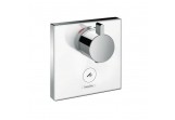 Смеситель термостатическая Hansgrohe ShowerSelect Glass скрытая, el. zewnętrzny, белый/хром, HighFlow, 1 odbiornik