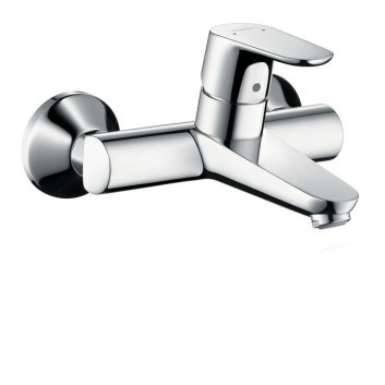 Bateria prysznicowa 1-uchwytowa Hansgrohe Talis S natynkowa, chrom, rozstaw 150 mm ± 12 mm- sanitbuy.pl