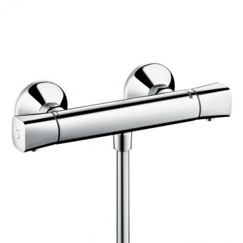 Bateria prysznicowa 2-uchwytowa Hansgrohe Logis Classic szer. 211 mm, natynkowa, chrom, rozstaw: 150 mm ± 12 mm- sanitbuy.pl