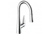 Смеситель кухонный 1-uchwytowa Hansgrohe Talis S 200 wys. 400 mm, хром, выдвижной излив