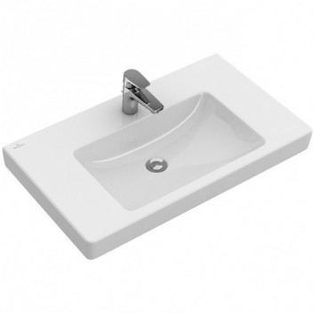 Раковина со сливом-переливом Villeroy & Boch Memento 800x470 mm - sanitbuy.pl