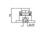 Element podtynkowy Zucchetti Isystick do wylewek Z92032- sanitbuy.pl