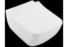 Раковина Villeroy & Boch Venticello, подвесной z Ceramicplus+крышка с микролифтом Slimseat тонкие