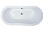 Wanna owalna Massi Thermo wolnostojąca 172 x 82 x 60 cm, biała- sanitbuy.pl