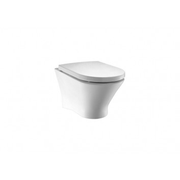 Miska WC Roca Nexo Rimless biała, podwieszana- sanitbuy.pl