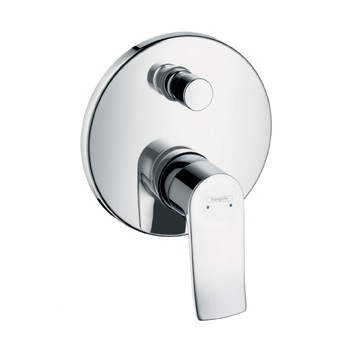 Bateria Hansgrohe Metris E2 wannowa podtynkowa, element zewnętrzny- sanitbuy.pl