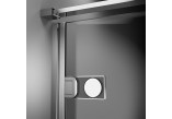 Шторки на ванну Radaway Arta PRD левый, раскладная, хром, wys. 1500 mm- sanitbuy.pl